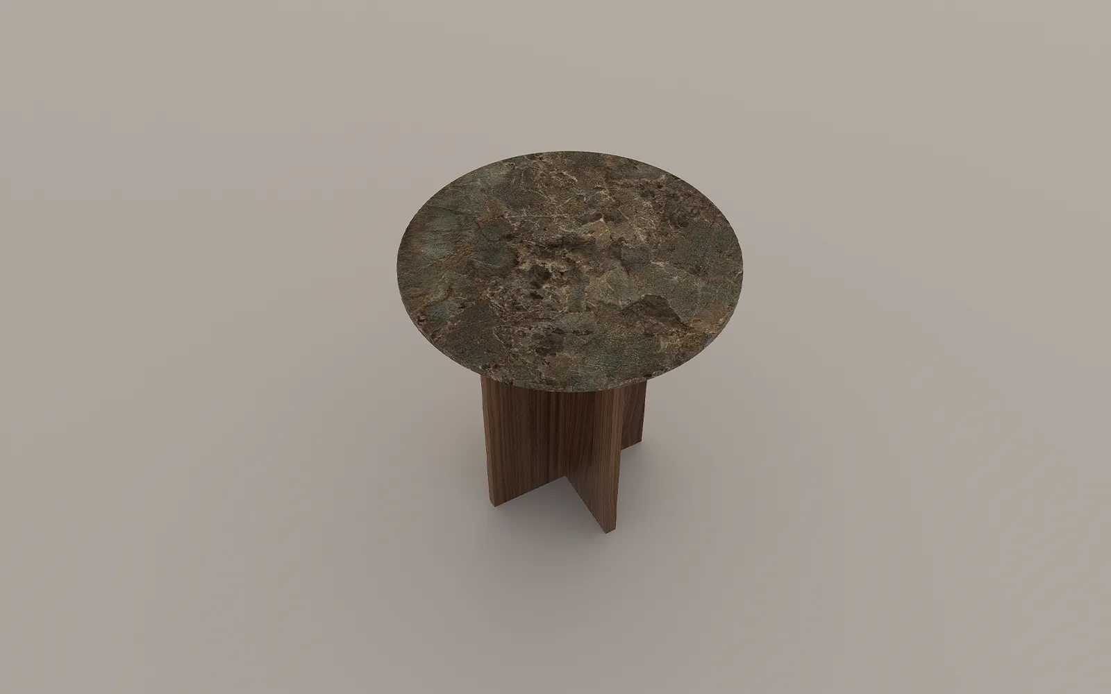 Dizajnerski stolić Terra Emerald Royale