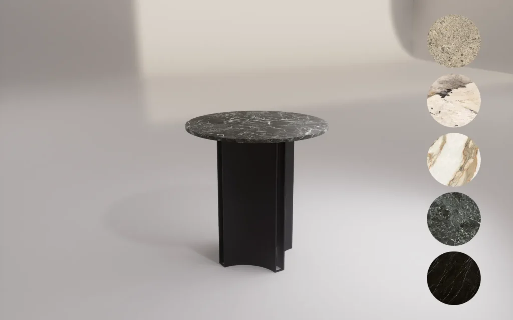 Dizajnerski stolić Luno